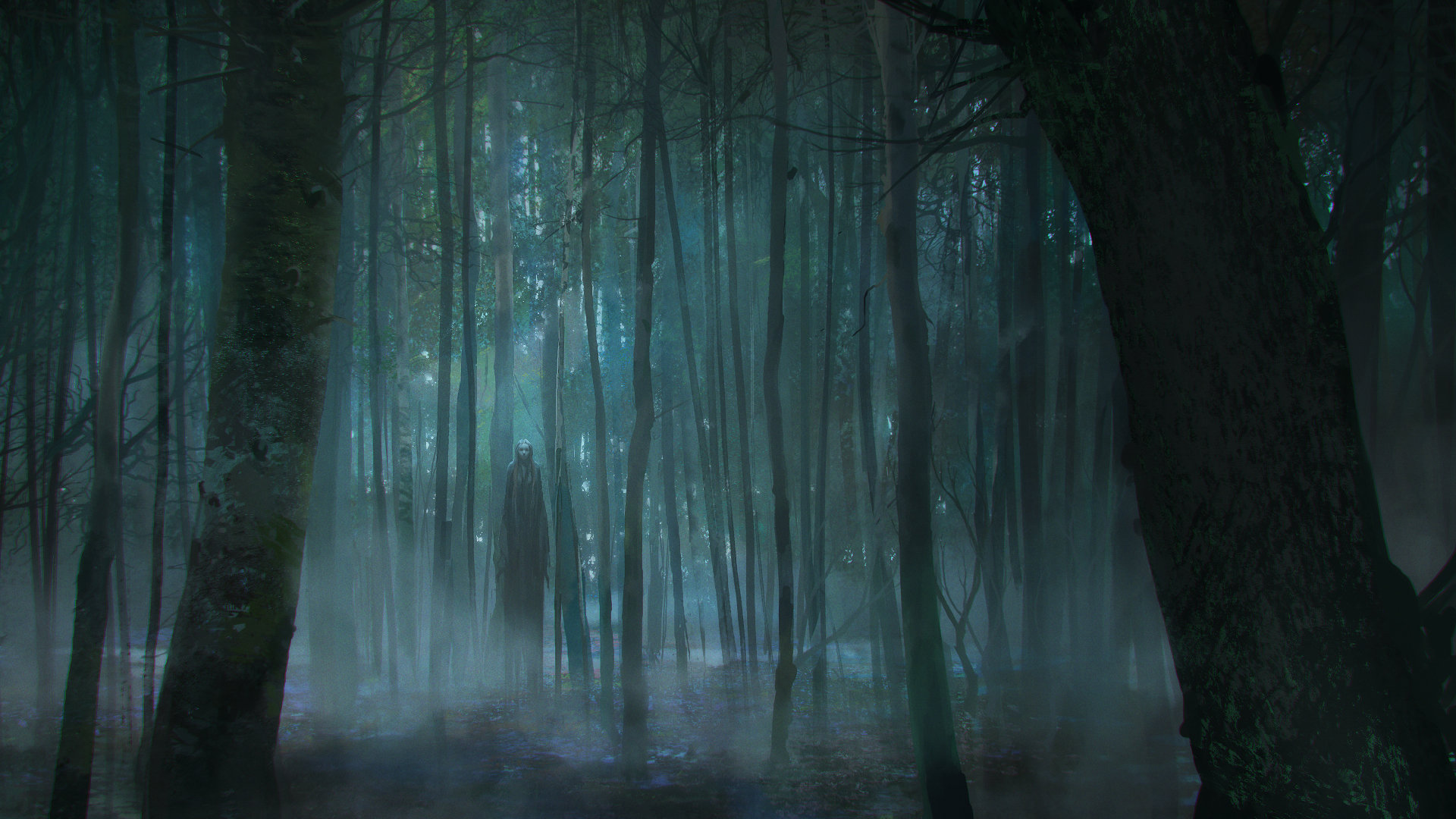 dark nightmares haunted forest