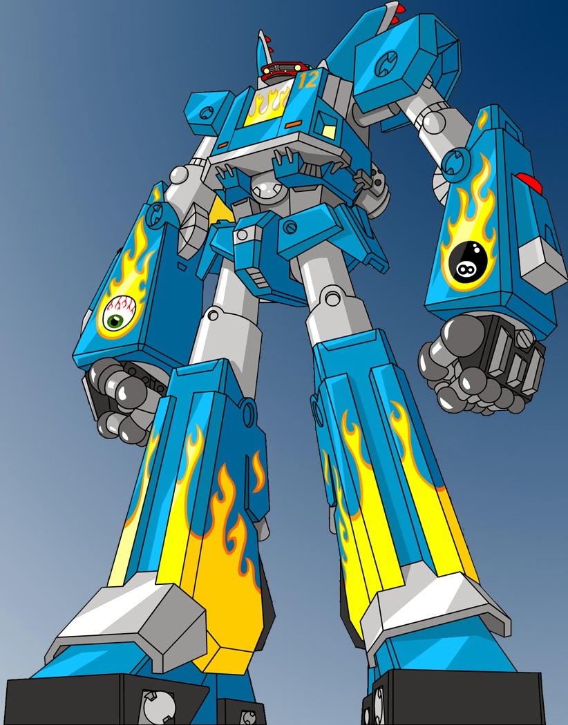 Megas Xlr By Comic Maker