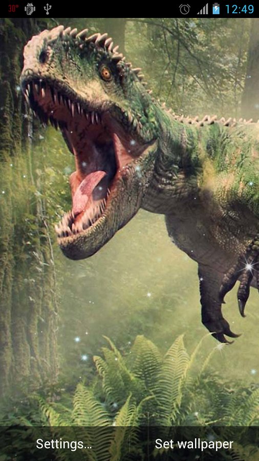 Dinosaurs Live Wallpaper Android Apps And Tests Androidpit