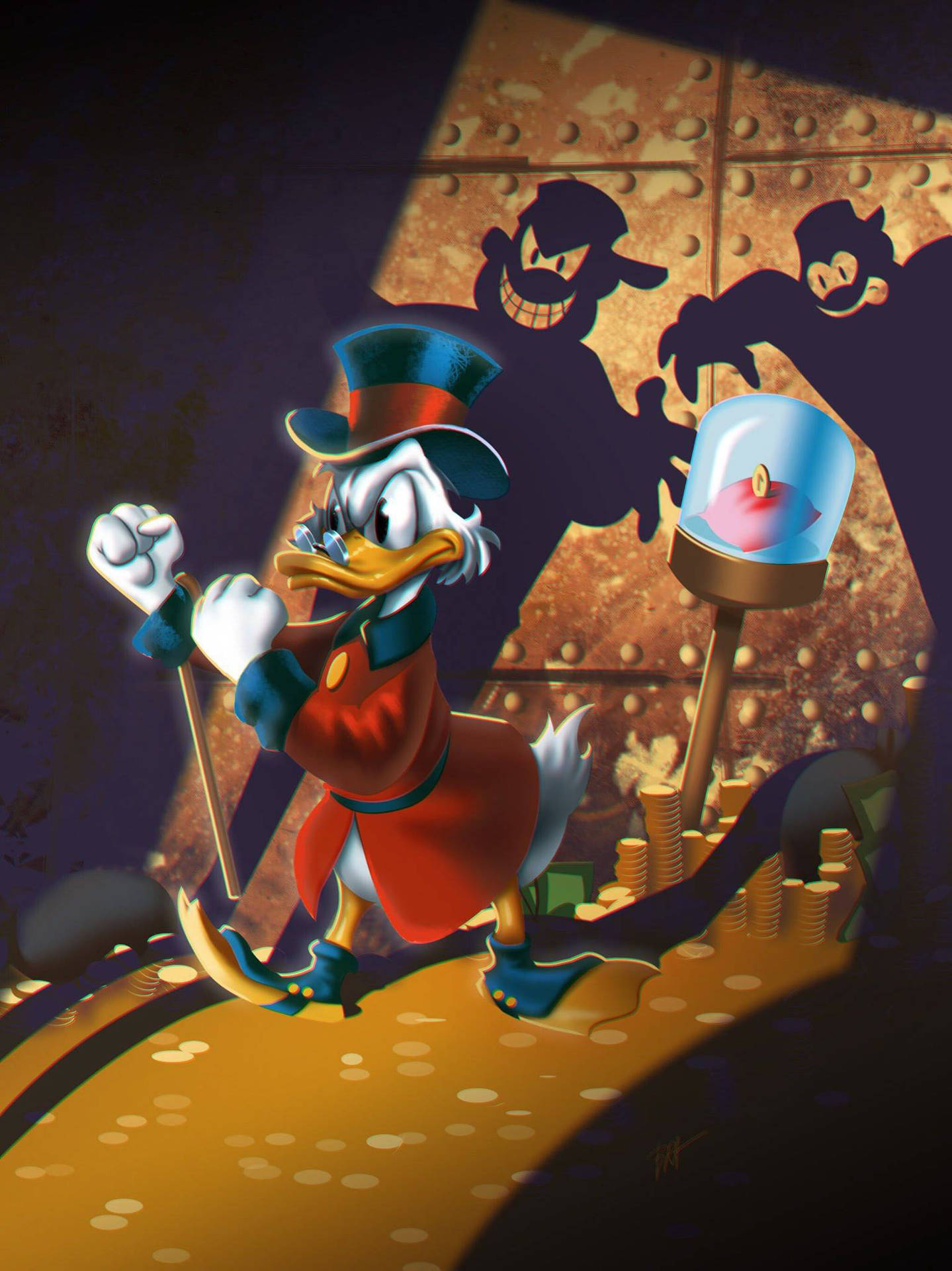 Scrooge Mcduck Wallpaper