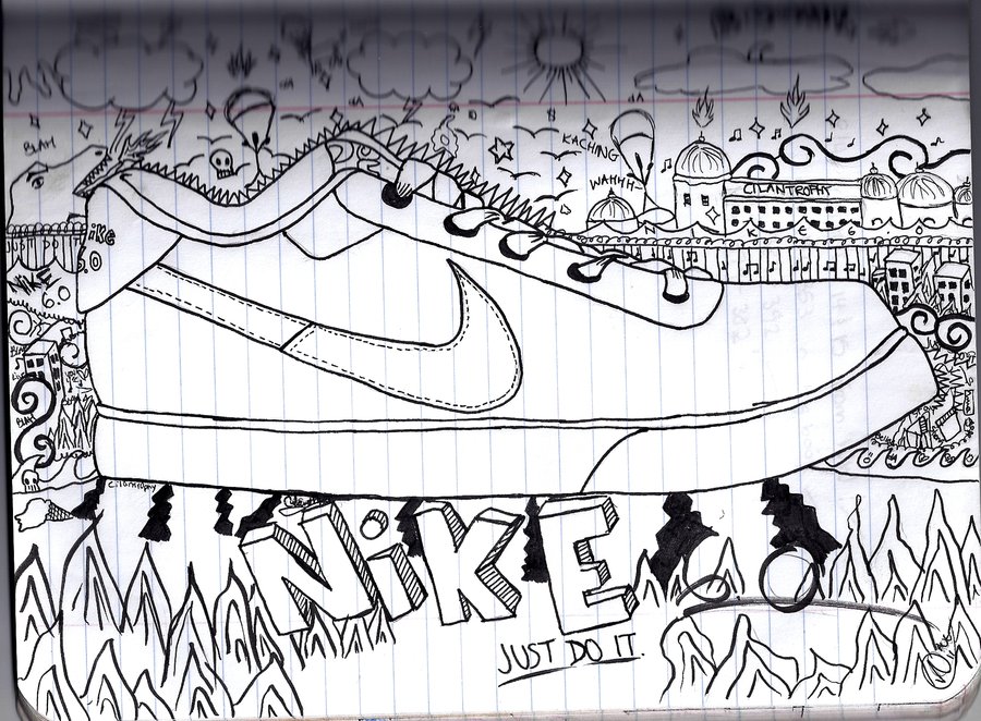Nike Graffiti By Cilantrophy