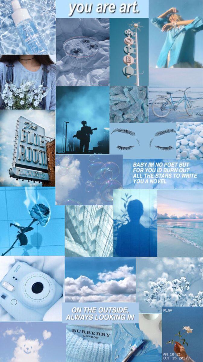 🔥 Download Light Blue Moodboard Aesthetic Pastel Mood by @jessicab ...
