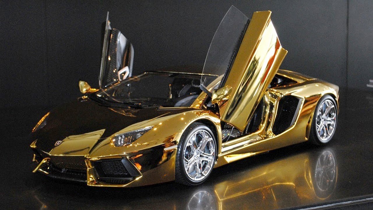Lamborghini Gold Wallpaper