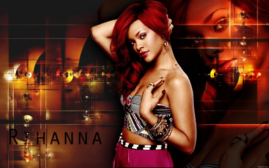 Rihanna Wide T2 HD Wallpaper Res Desktopas
