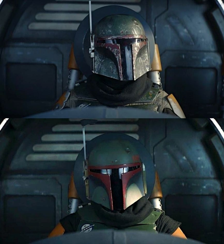 Boba Fett S Armor Before And After Star Wars Image