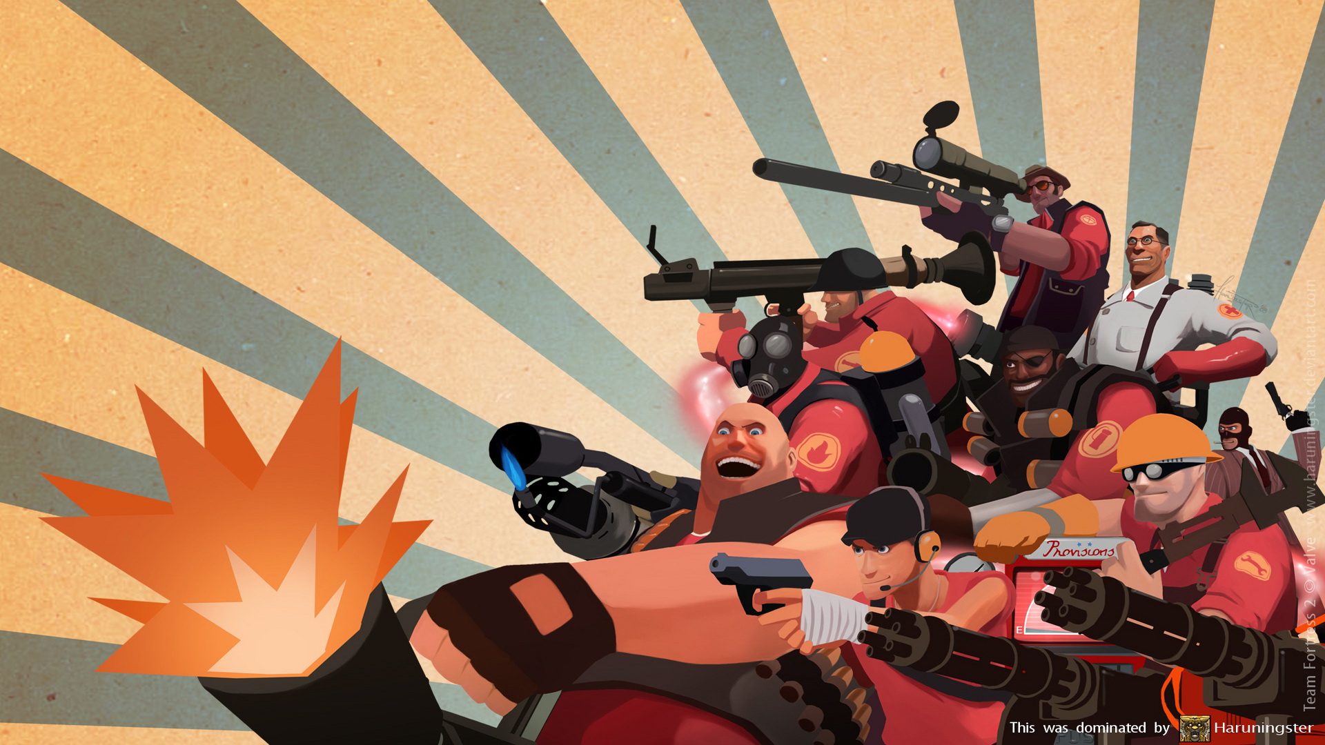 Tf2 Red Wallpaper Game HD Video Games 1080p