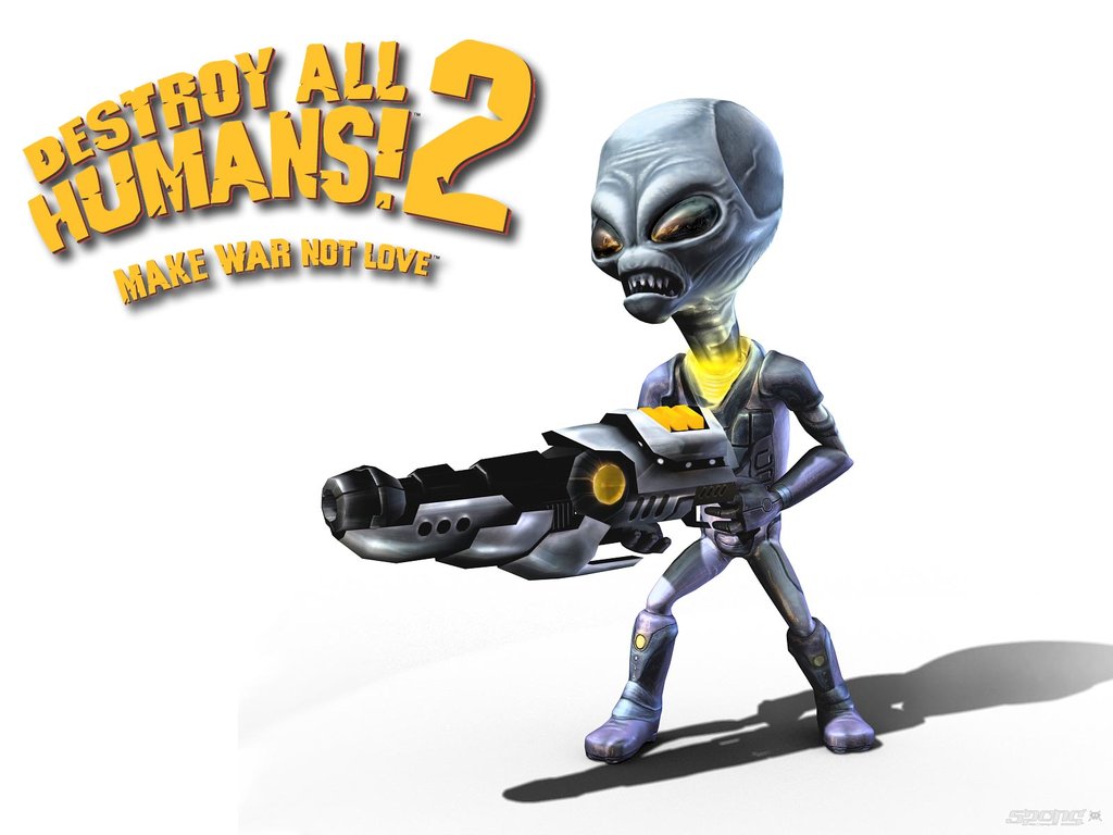 Destroy All Humans Xbox Wallpaper