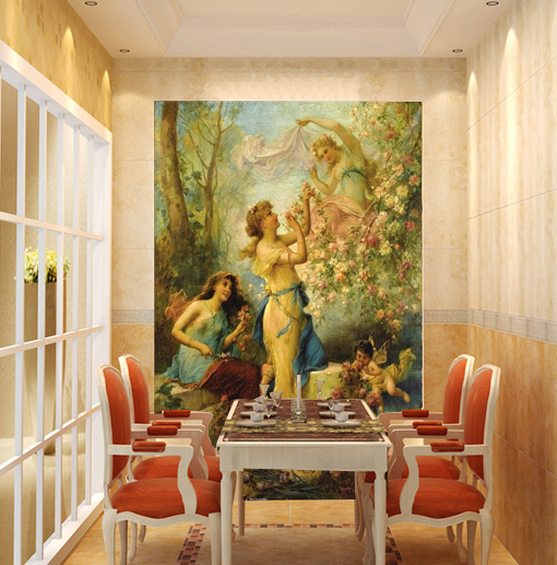 Free download painting wallpaper painting familykids novetly household