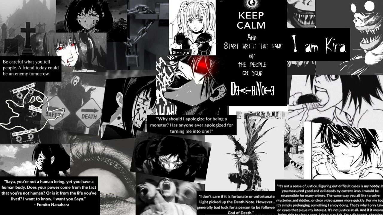Death Note Aesthetic Wallpaper