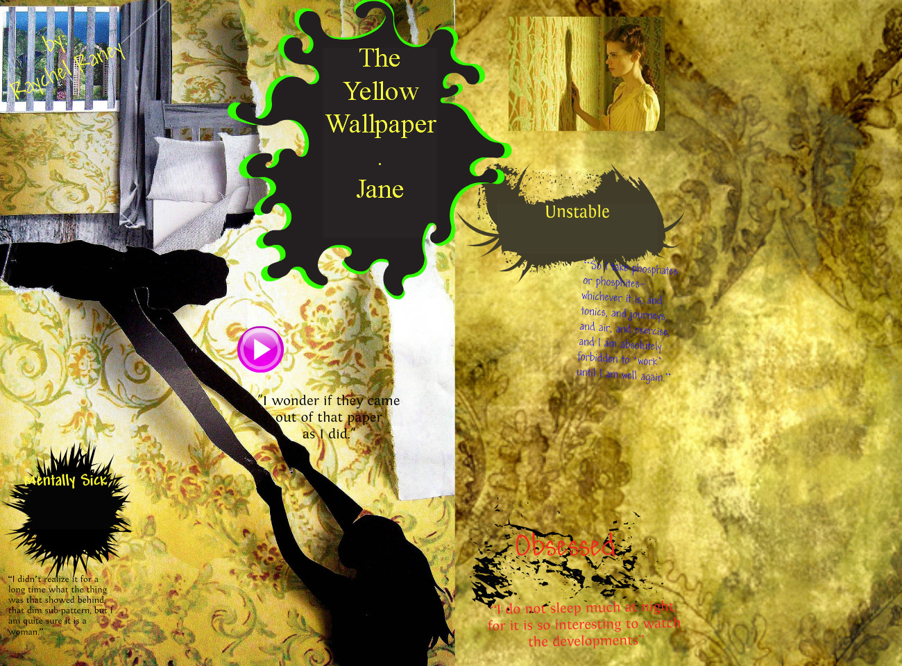 the yellow wallpaper short story