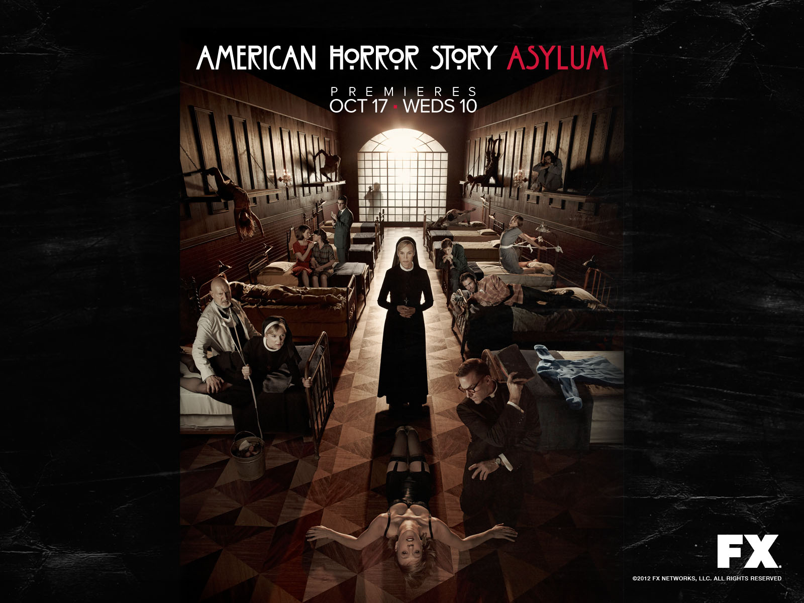 american horror story asylum wallpaper