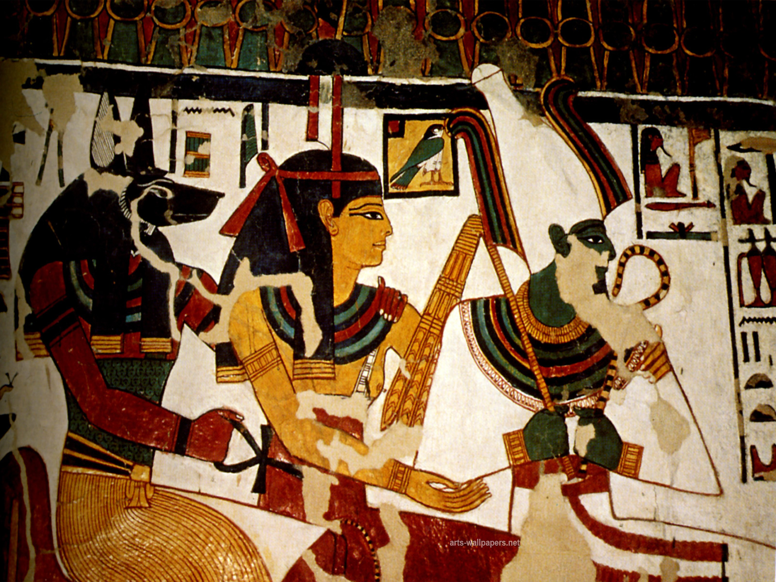 Ancient Egypt Art Wallpaper Paintings