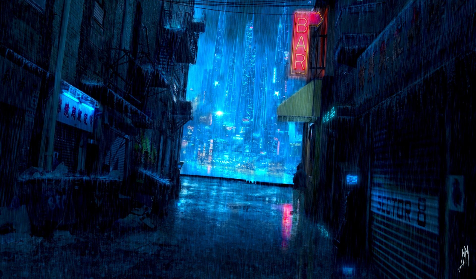 [41+] Anime Rain Wallpapers on WallpaperSafari