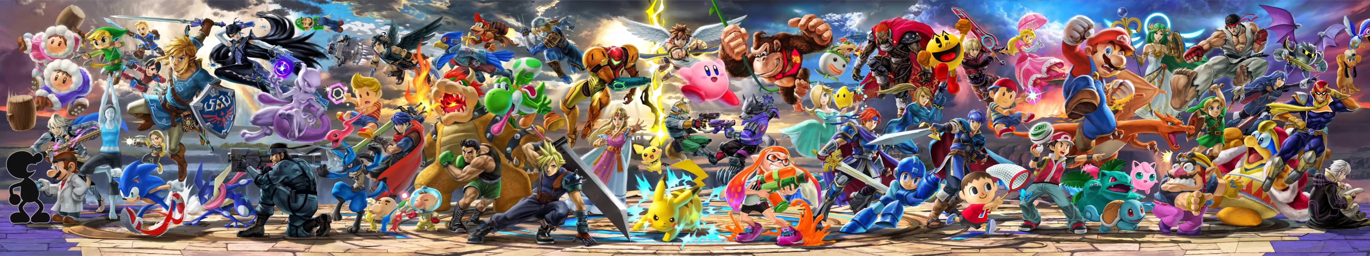 Super Smash Bros Ultimate Screen Wallpaper