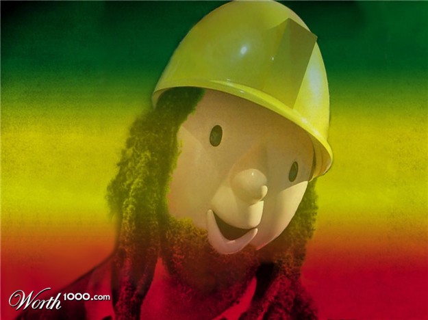 Bob Marley The Builder By Bobmarleyisacoolname On