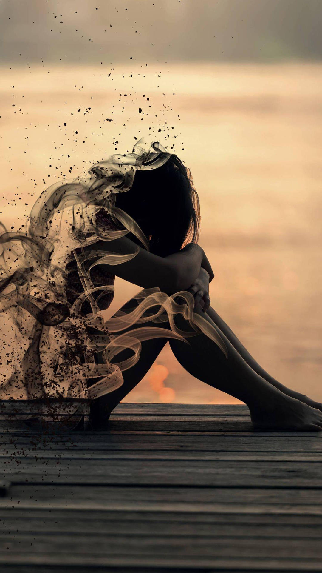 Alone Girl Wallpaper