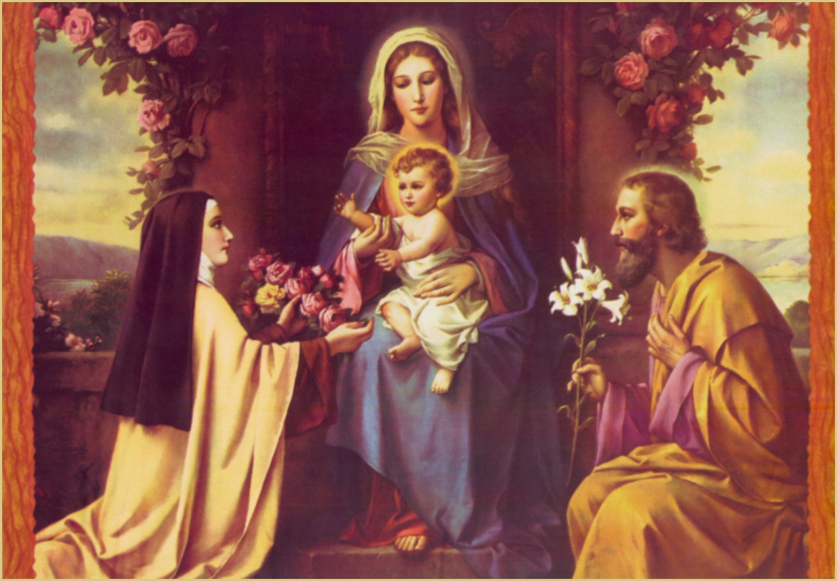 Calendar Image Withthe Christ Child And The Virgin