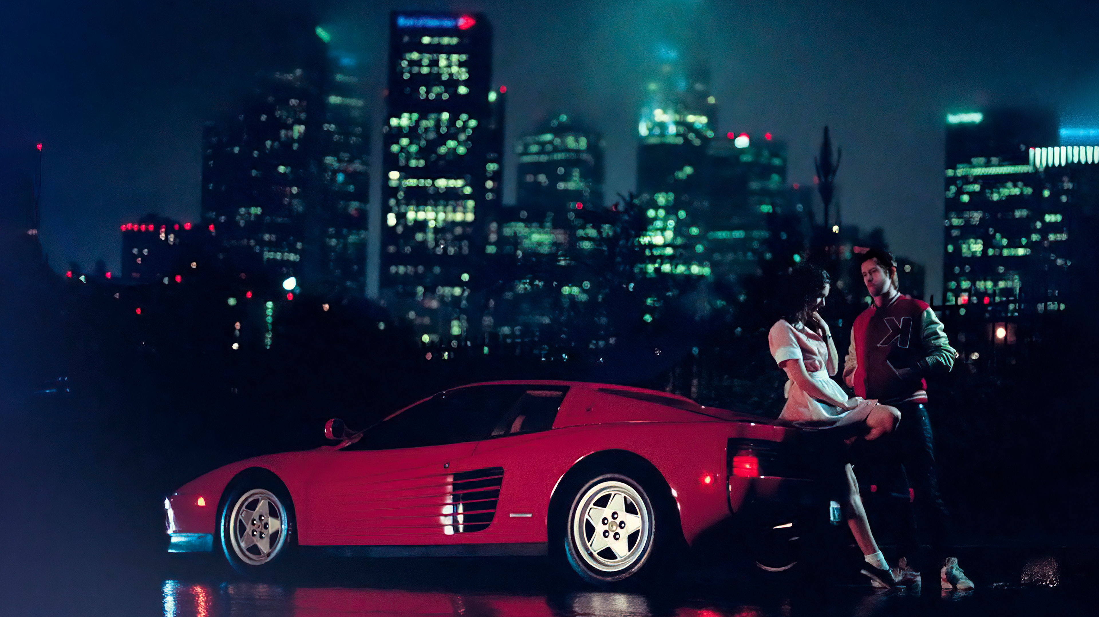 Free download Kavinsky Cityscape Love [3840x2160] wallpapers