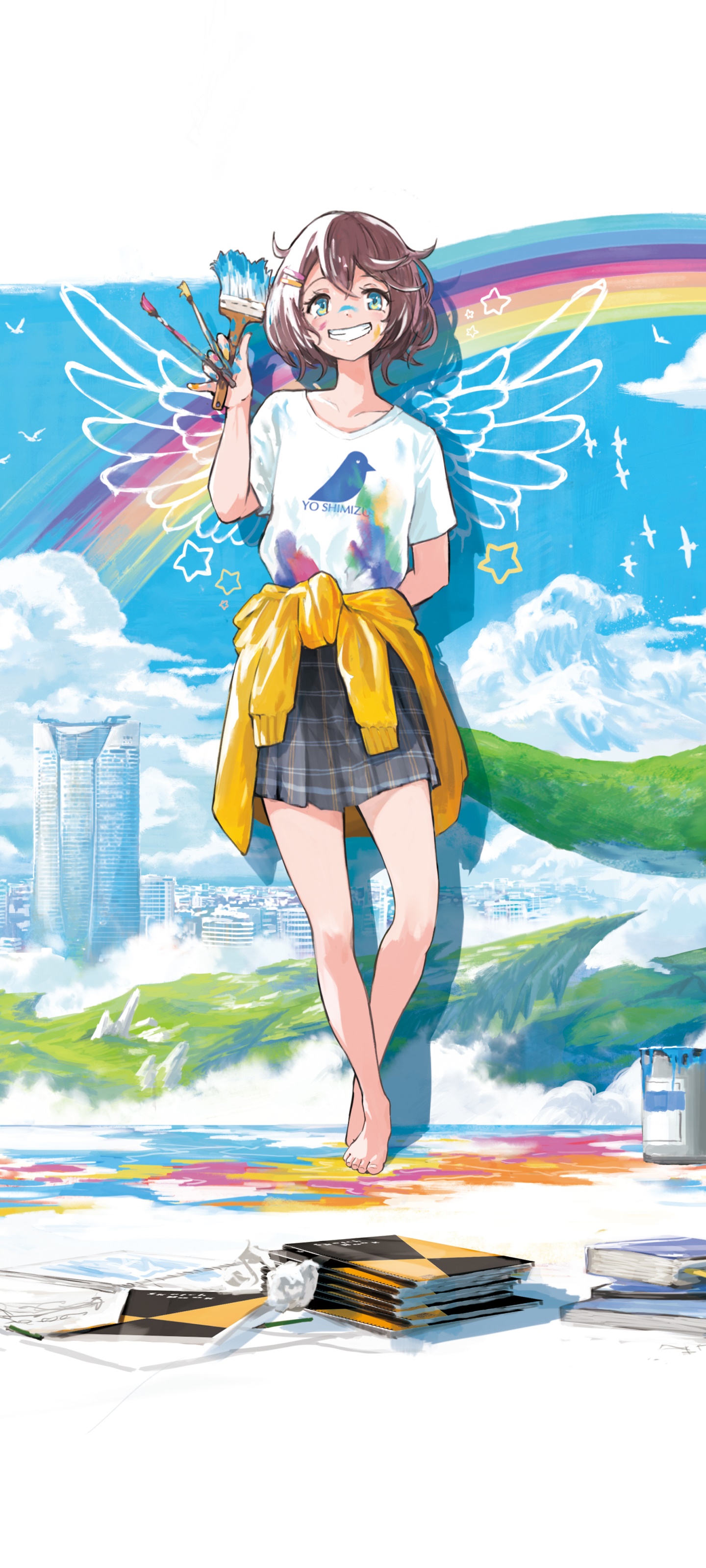 Anime Girl Phone HD Wallpaper