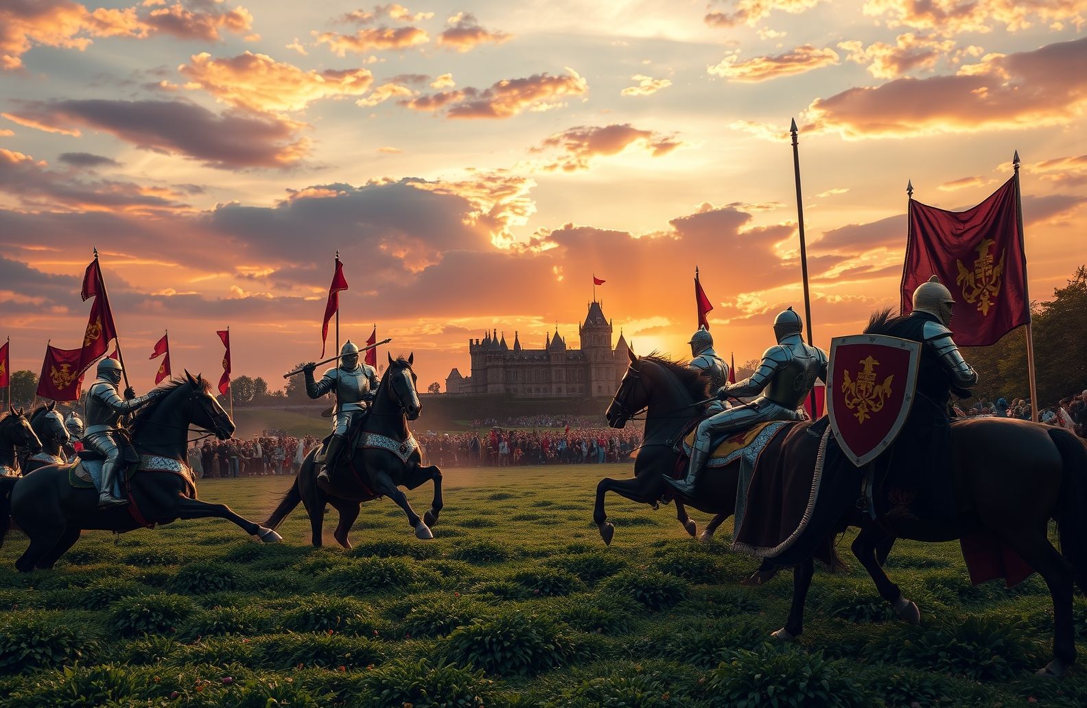 Medieval Knights Wallpaper