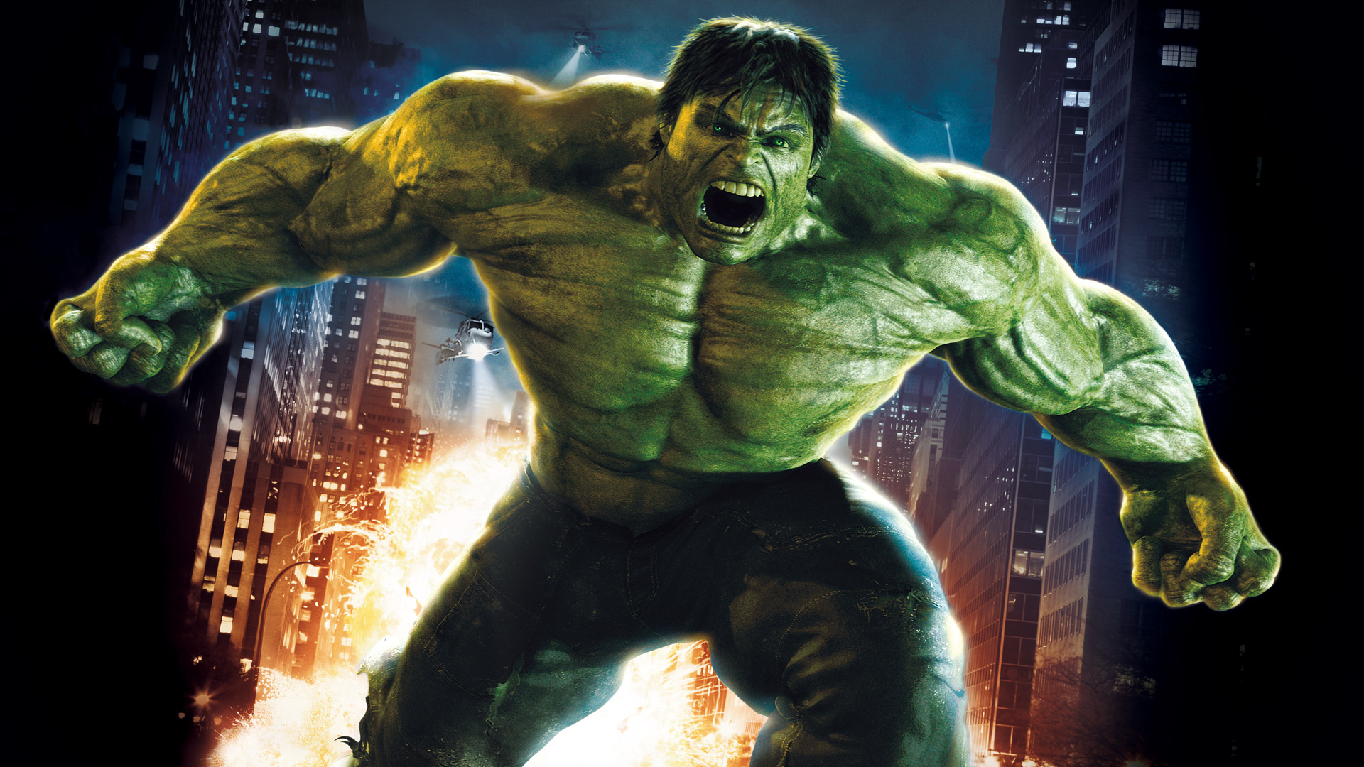 The Incredible Hulk Green HD Wallpaper
