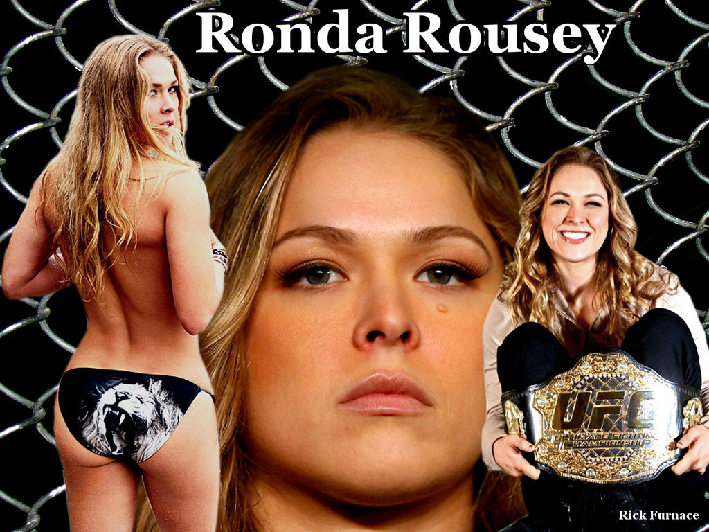 Ronda Rousey Strikeforce And Ufc Bantumweightchamp By Rick7777 On