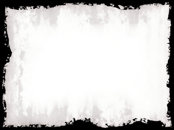 White Grunge Banner A Background With Messy Border