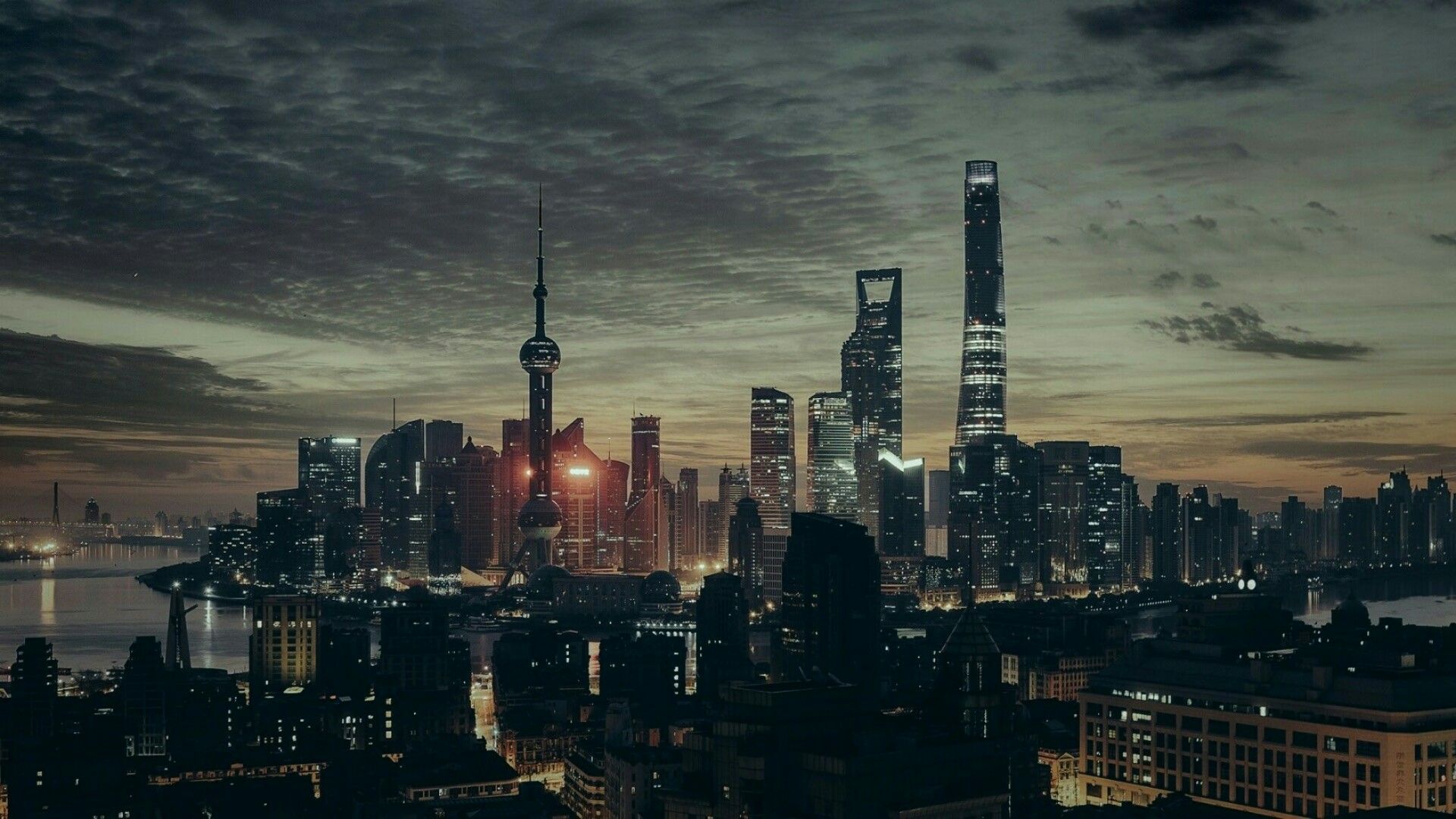 Shanghai Wallpaper Top Background