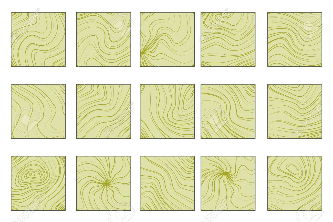 Gis Abstract Isolated On White Waves Flowing Squares