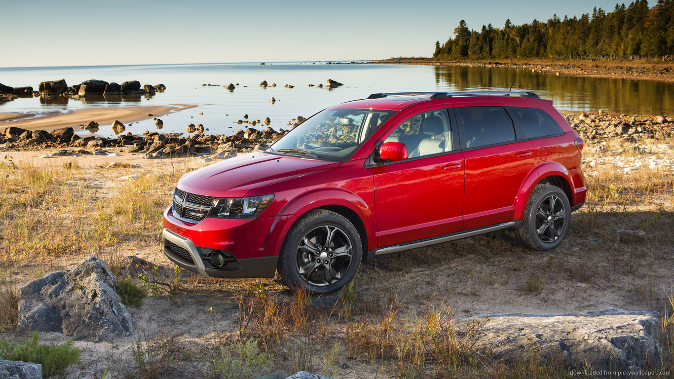 Dodge Journey Crossroad By The Water Wallpaper