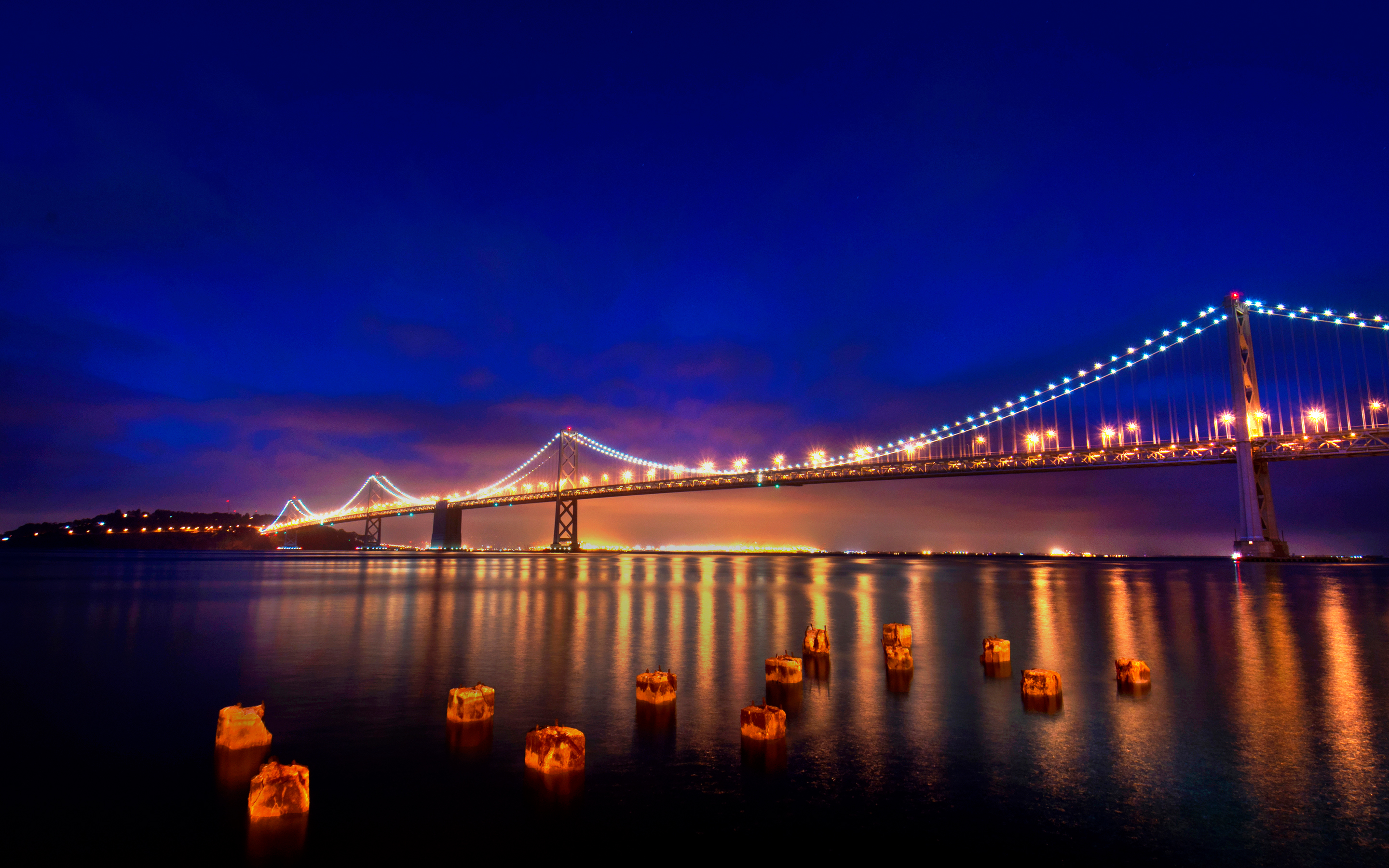 San Francisco Nights Wallpaper HD