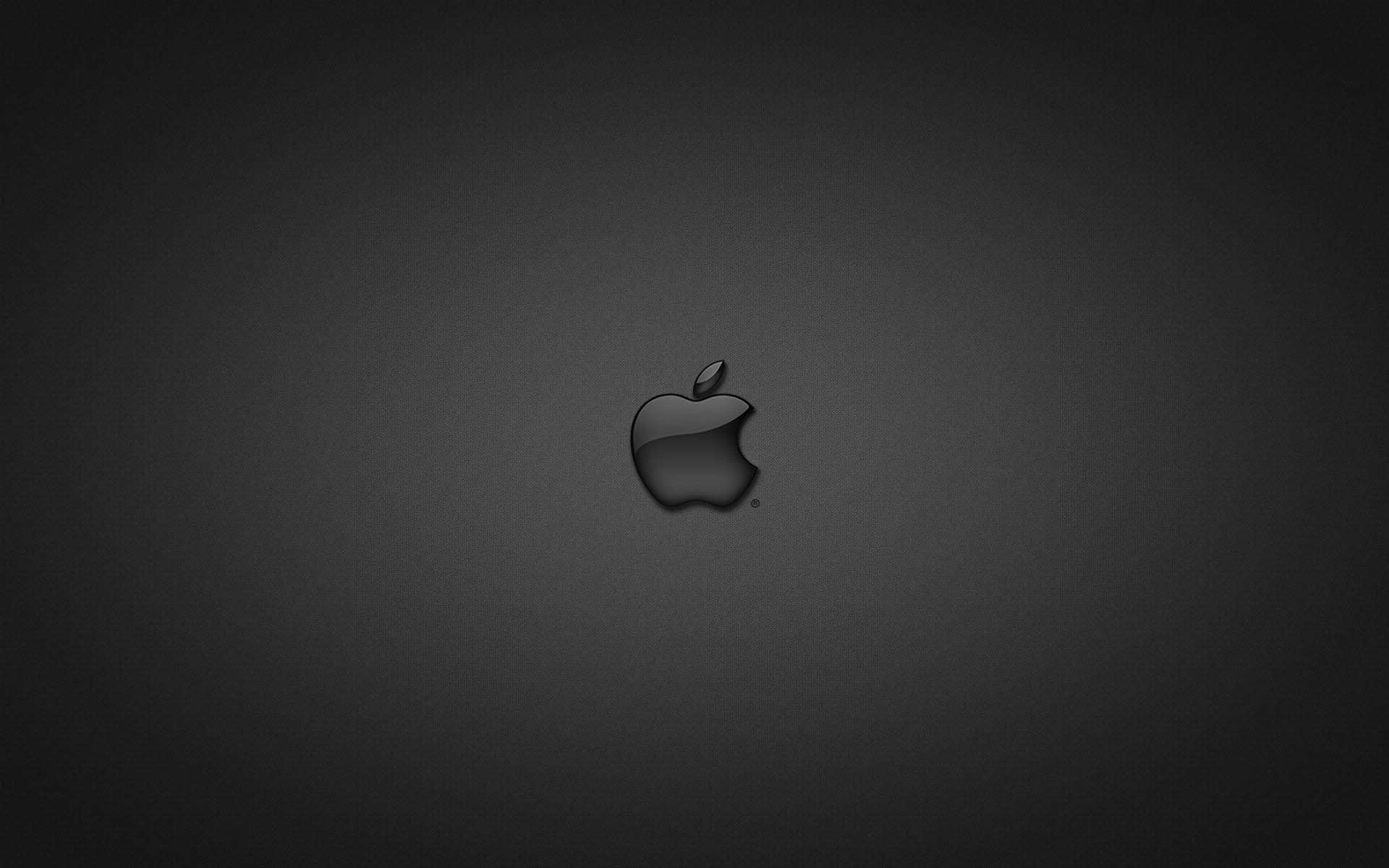 Apple In Glass Black Wallpaper HD