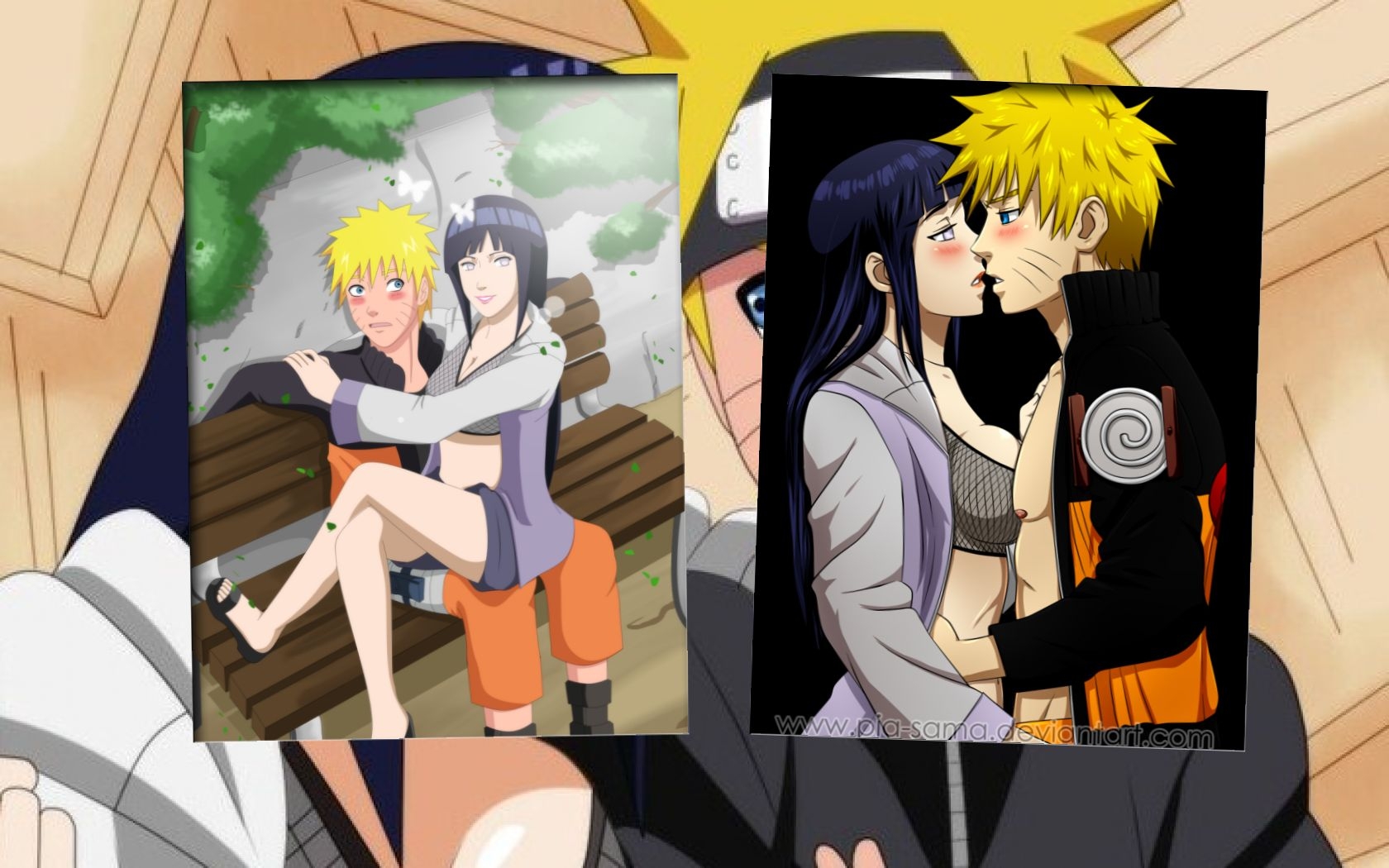 Naruto And Au Hinata Wallpaper By Weissdrum