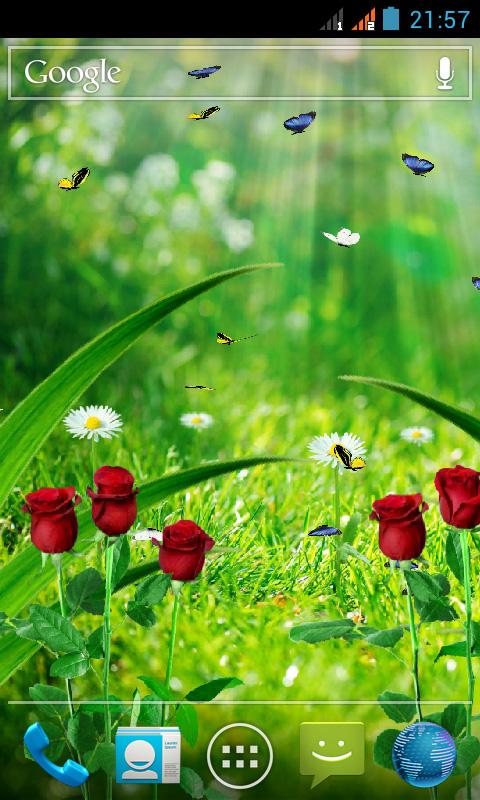 Summer Garden Live Wallpaper Android Apps On Google Play