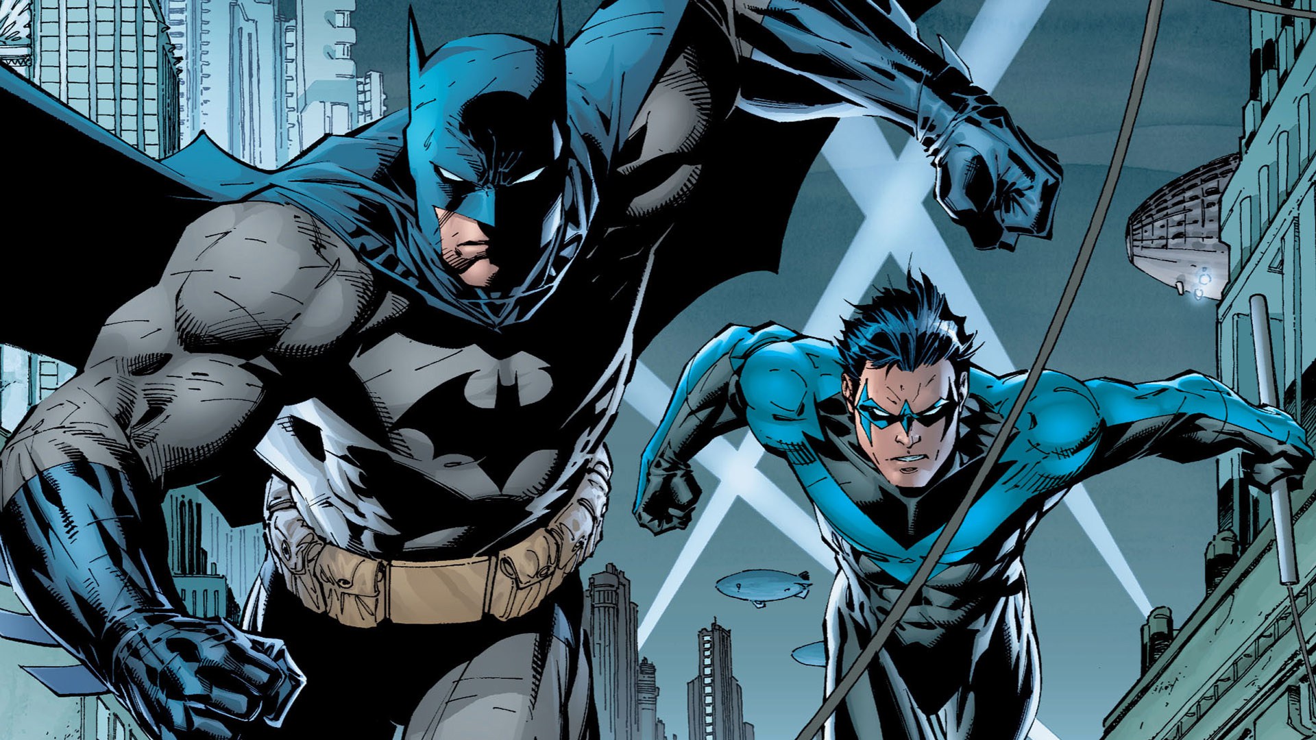 RTS2000 images Batman and Nightwing HD wallpaper and background