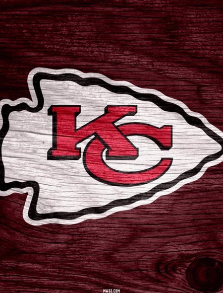 Kansas City Chiefs Red Weathered Wood Wallpaper For iPhone 3gs