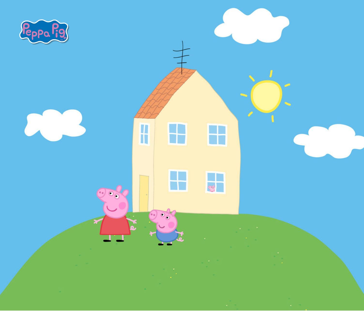 Pin by Alejandra Cobos Susrez on Peps pig party Peppa pig house 1504x1284