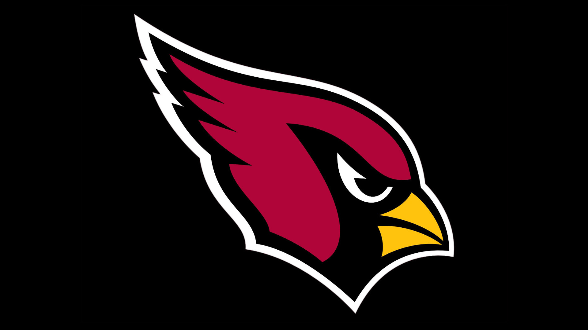 Nfl Arizona Cardinals Logo On Black Background HD
