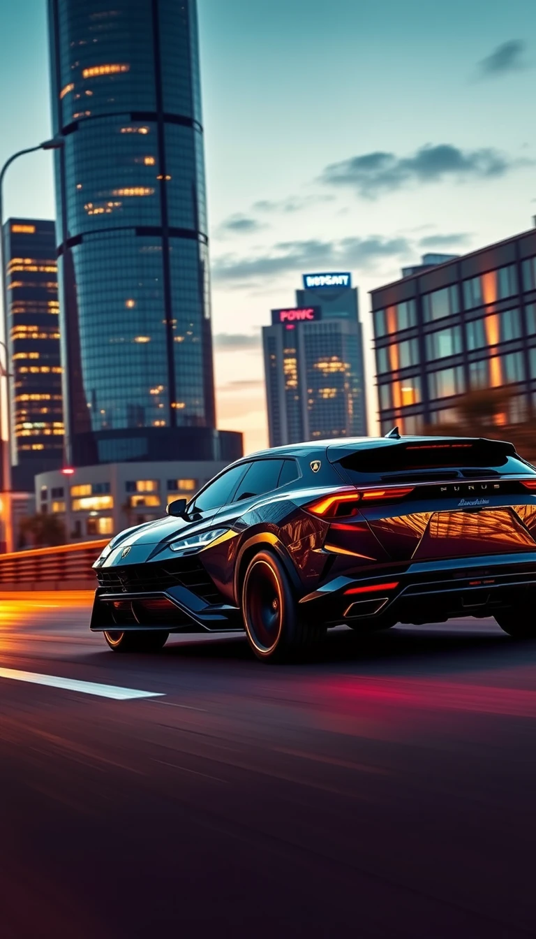 Lamborghini Urus Phone Wallpaper