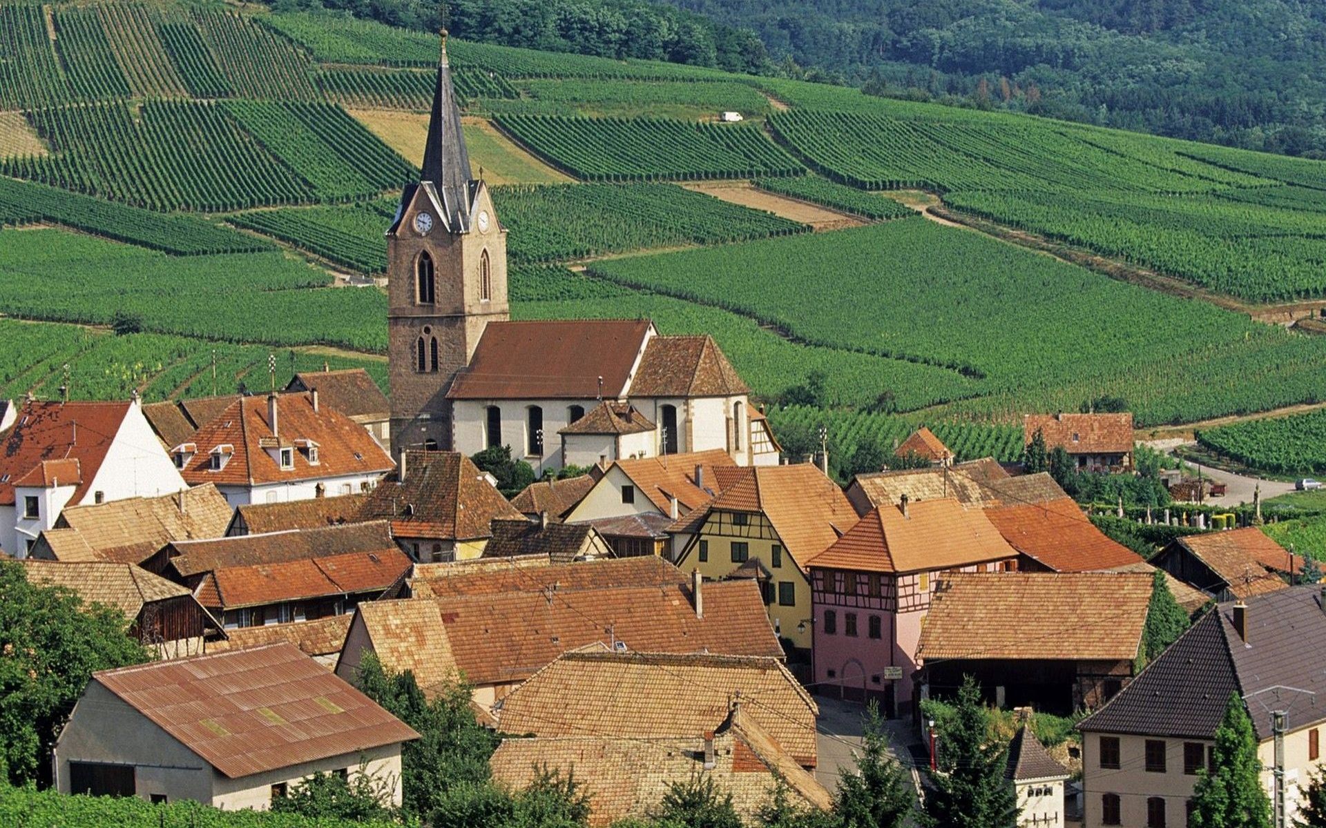 Known Places Rodern Haut Rhin Alsace France Desktop Wallpaper