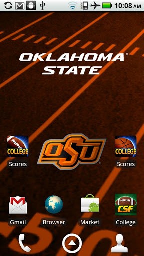 Oklahoma State Live Wallpaper App For Android