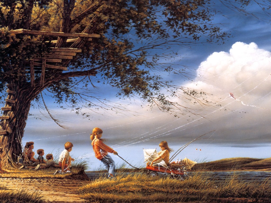 Terry Redlin Outdoor Themes Art Painting Artwork
