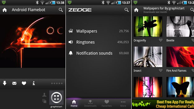 Zedge Ringtones Wallpaper Android Mobile App