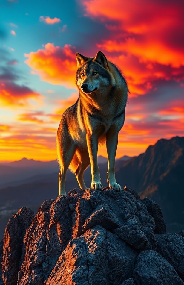 Really Cool Wolf Wallpaper