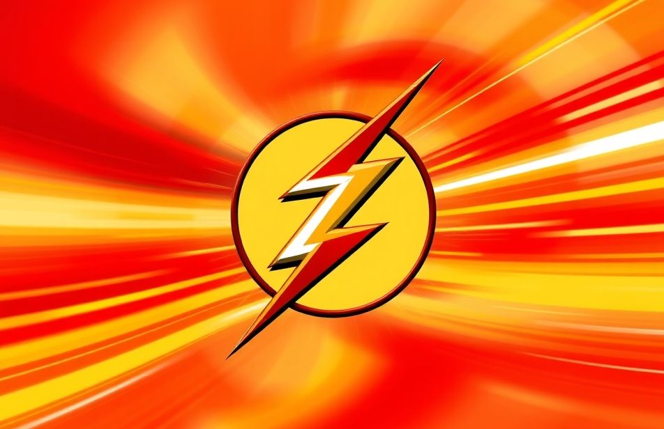 The Flash Logo Wallpaper