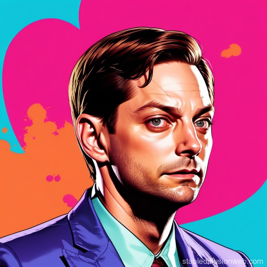 Tobey Maguire S Side Profile With Low Taper Fade Wallpaper