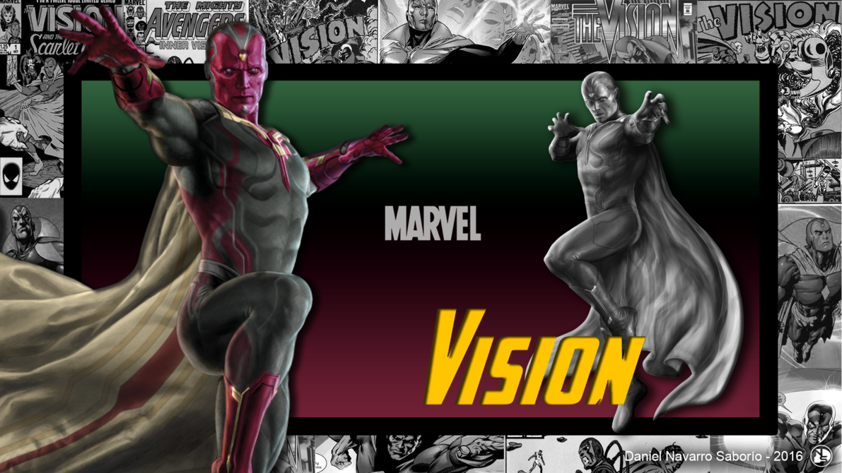 Vision Marvel Wallpaper By Danielns116
