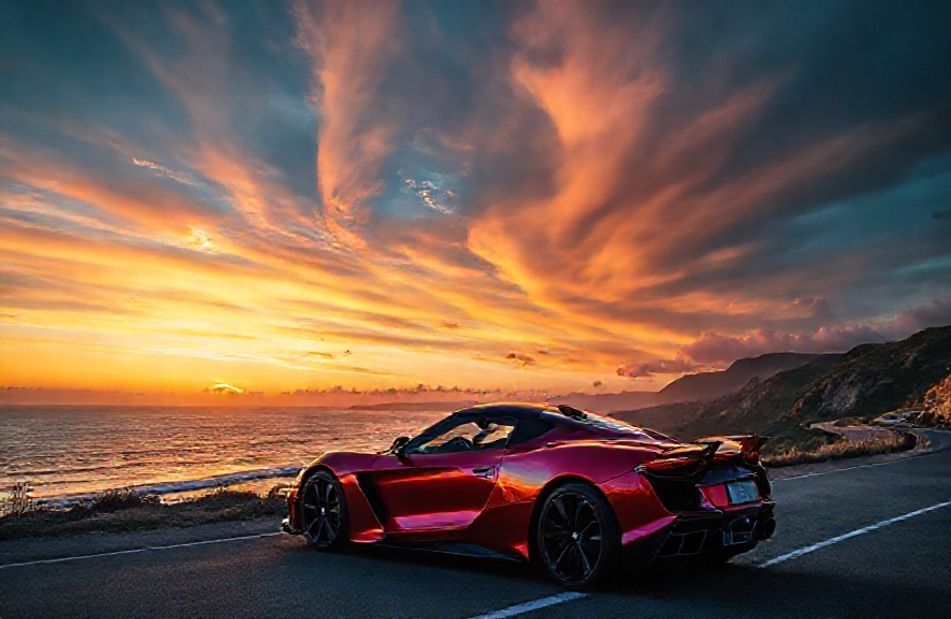 Exotic Car Background