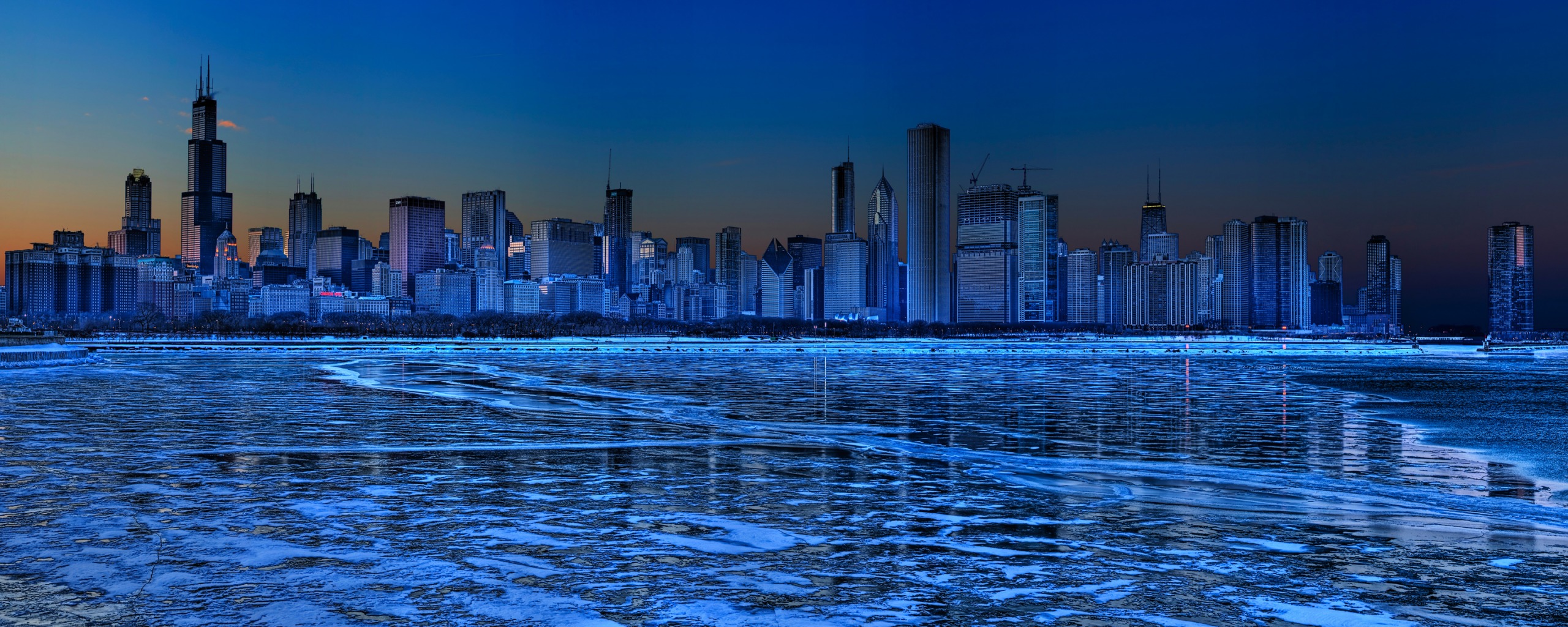 Monitor Wallpaper Background Widescreen HD Chicago