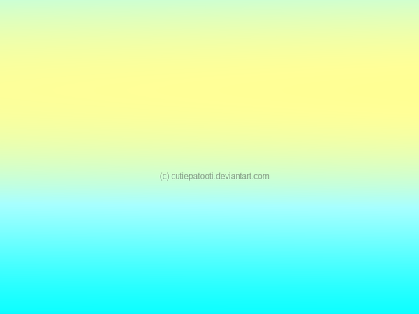 Blue Yellow Green Ombre Background By Cutiepatooti